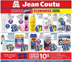 Circulaire Jean Coutu 26.10.2023 - 01.11.2023
