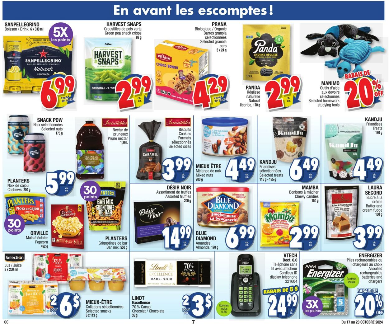 Circulaire Jean Coutu 17.10.2024 - 23.10.2024