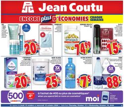 Circulaire Jean Coutu 07.09.2023 - 20.09.2023