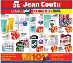 Circulaire Jean Coutu 01.08.2024 - 07.08.2024