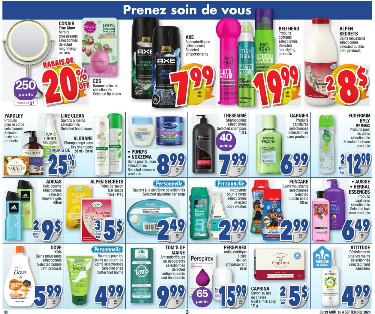 Circulaire Jean Coutu 29.08.2024 - 04.09.2024