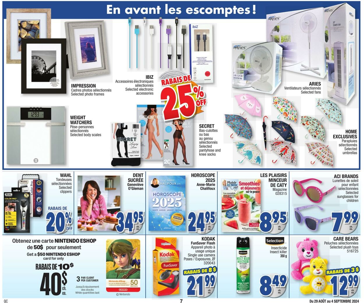 Circulaire Jean Coutu 29.08.2024 - 04.09.2024