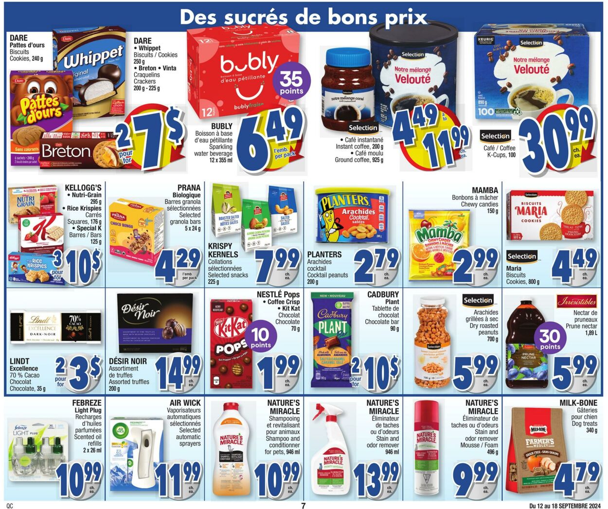 Circulaire Jean Coutu 12.09.2024 - 18.09.2024