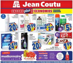 Circulaire Jean Coutu 19.09.2024 - 25.09.2024