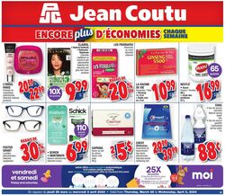 Circulaire Jean Coutu 16.03.2023 - 22.03.2023