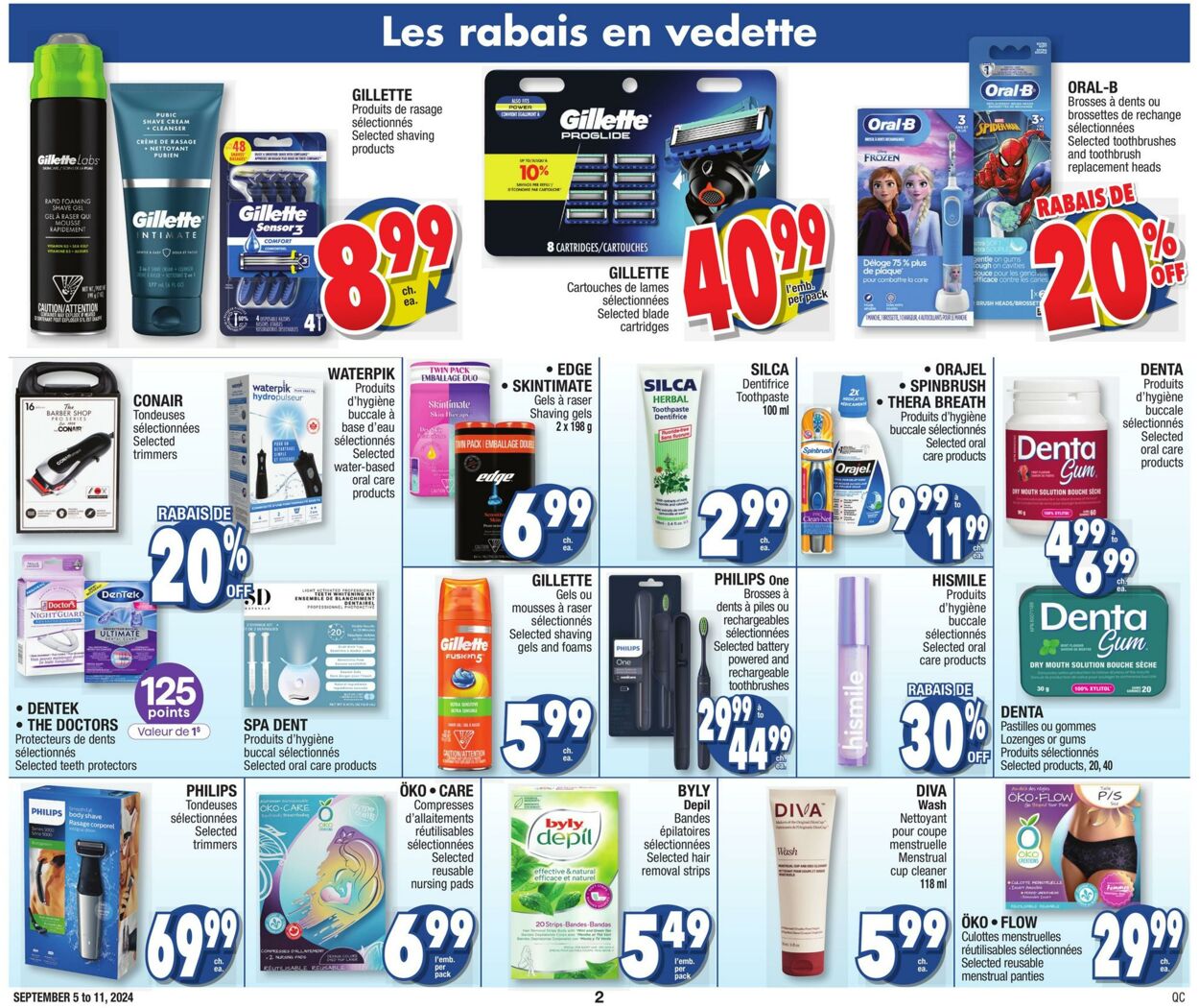 Circulaire Jean Coutu 05.09.2024 - 11.09.2024