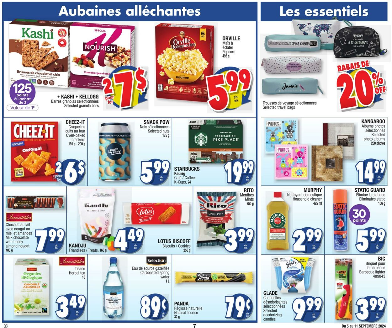 Circulaire Jean Coutu 05.09.2024 - 11.09.2024