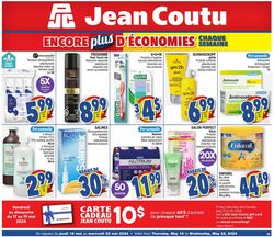 Circulaire Jean Coutu 16.05.2024 - 22.05.2024
