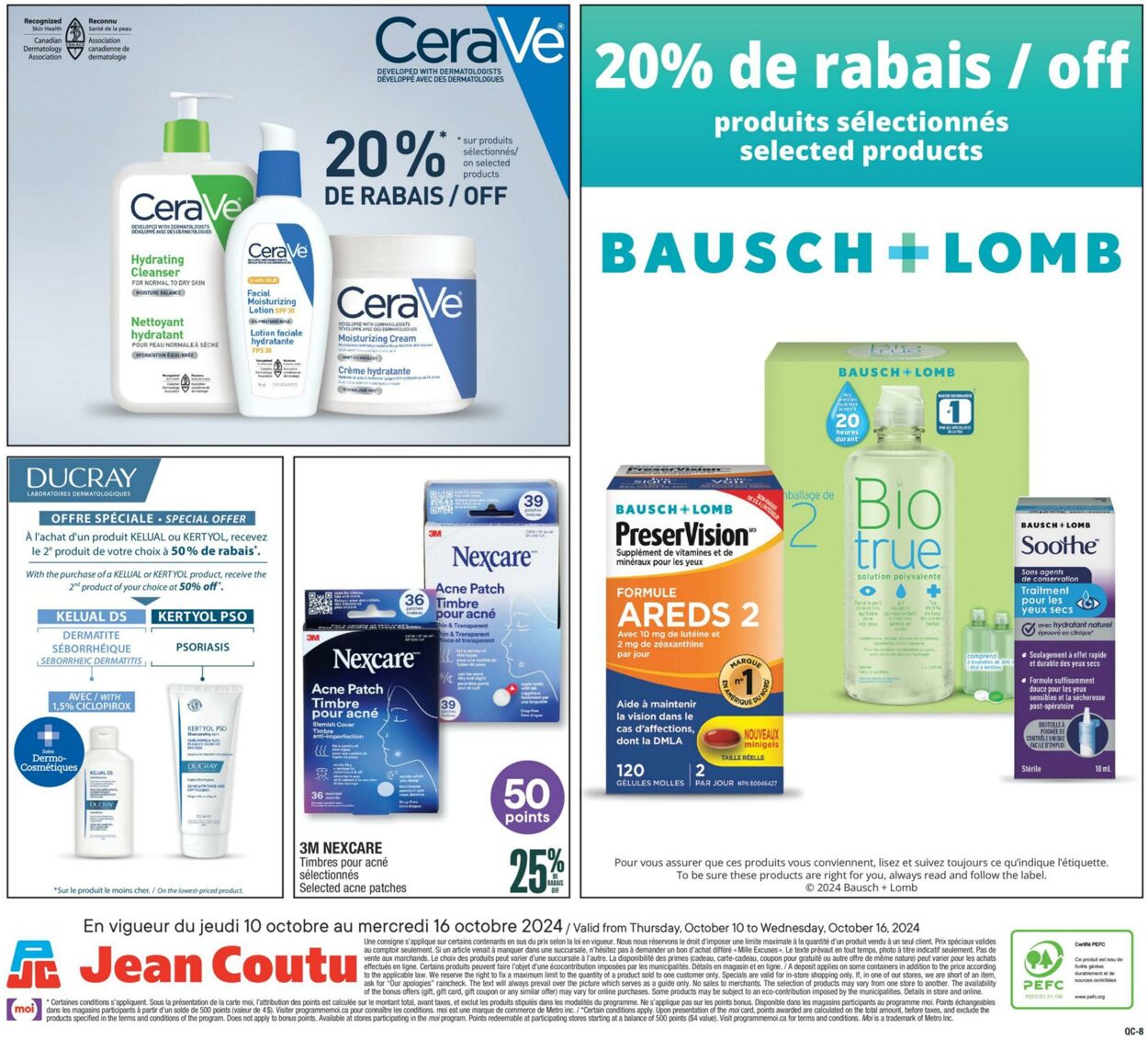 Circulaire Jean Coutu 10.10.2024 - 16.10.2024