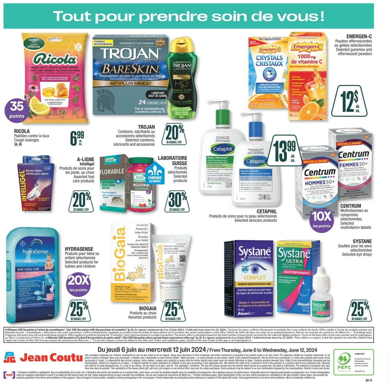 Circulaire Jean Coutu 06.06.2024 - 12.06.2024