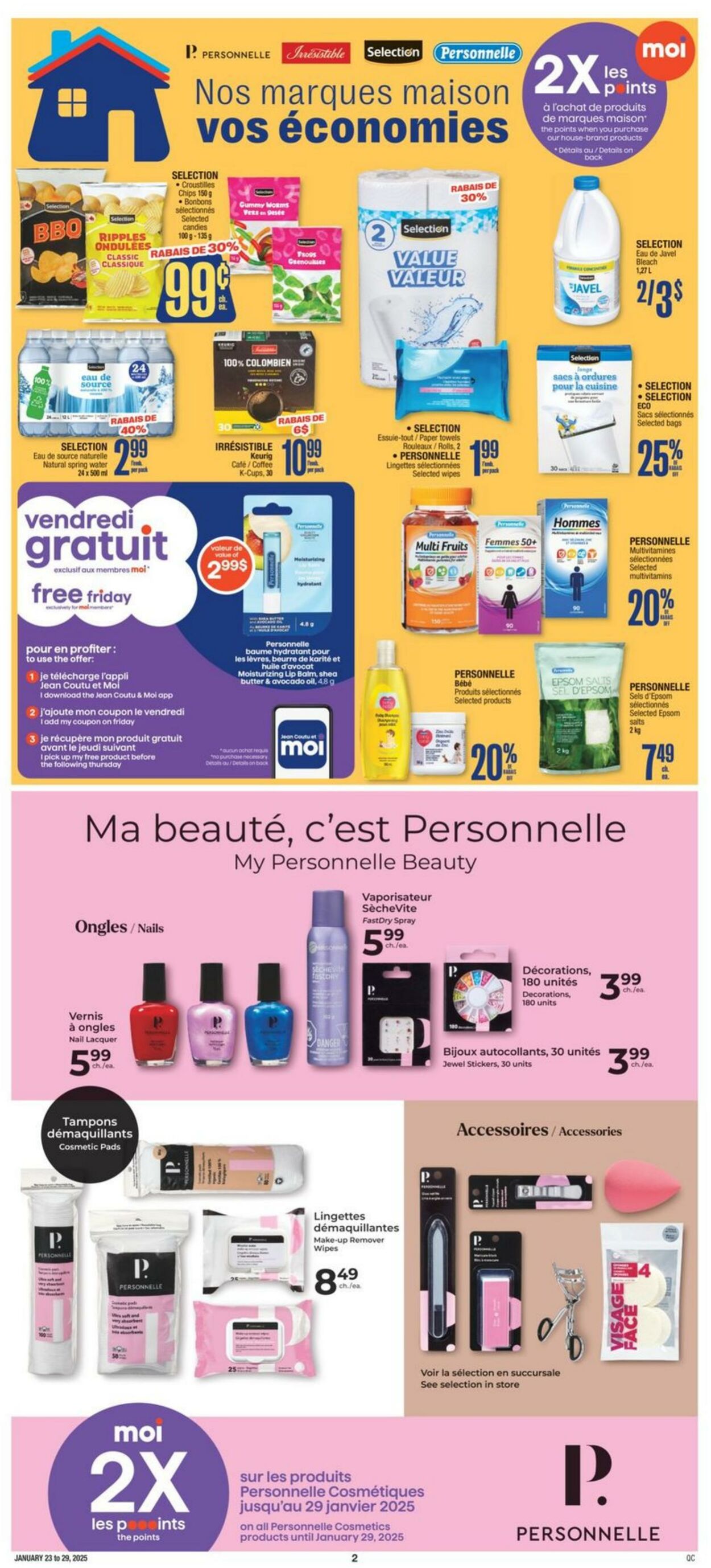 Circulaire Jean Coutu 23.01.2025 - 29.01.2025