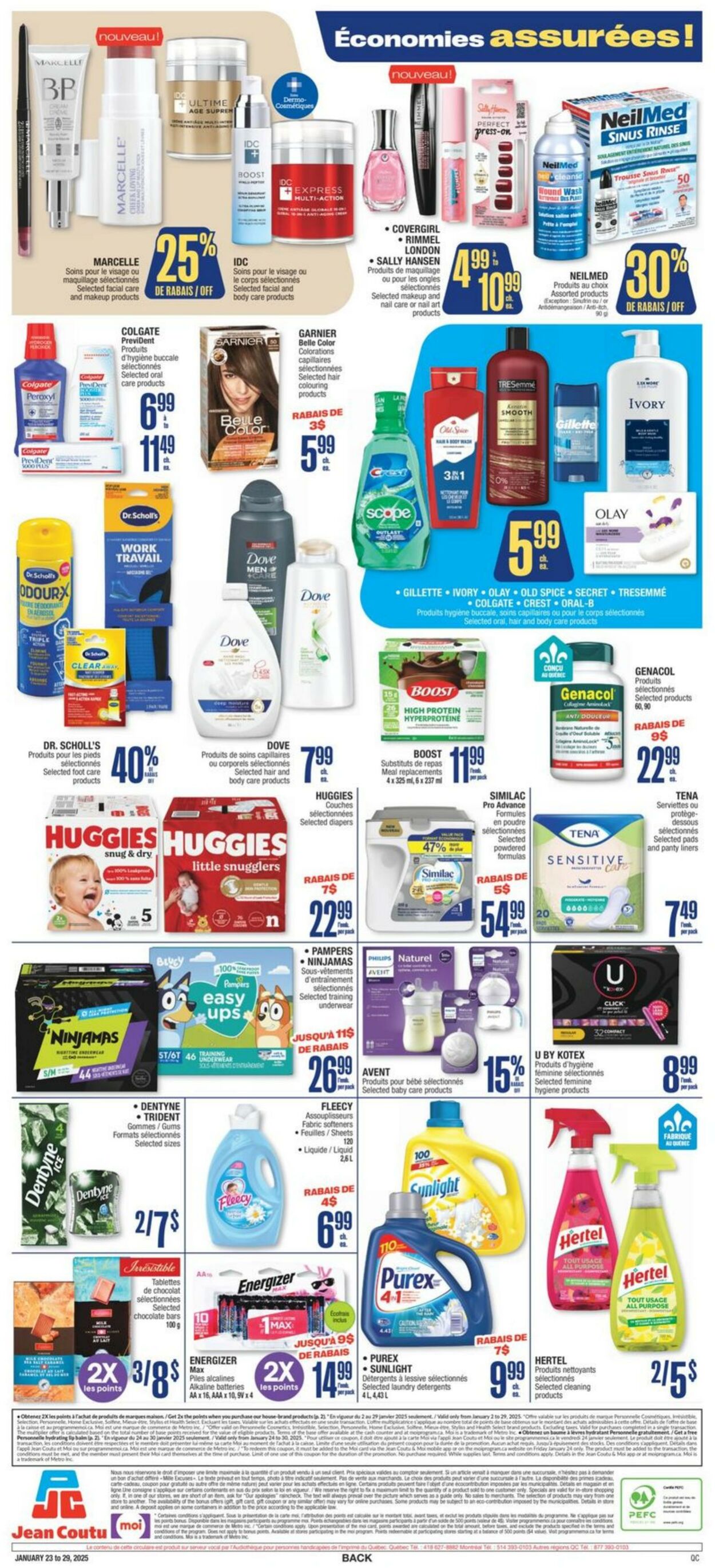 Circulaire Jean Coutu 23.01.2025 - 29.01.2025