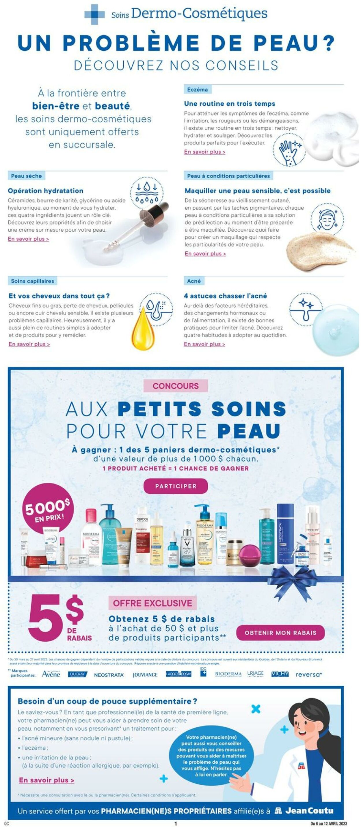 Circulaire Jean Coutu 06.04.2023 - 12.04.2023