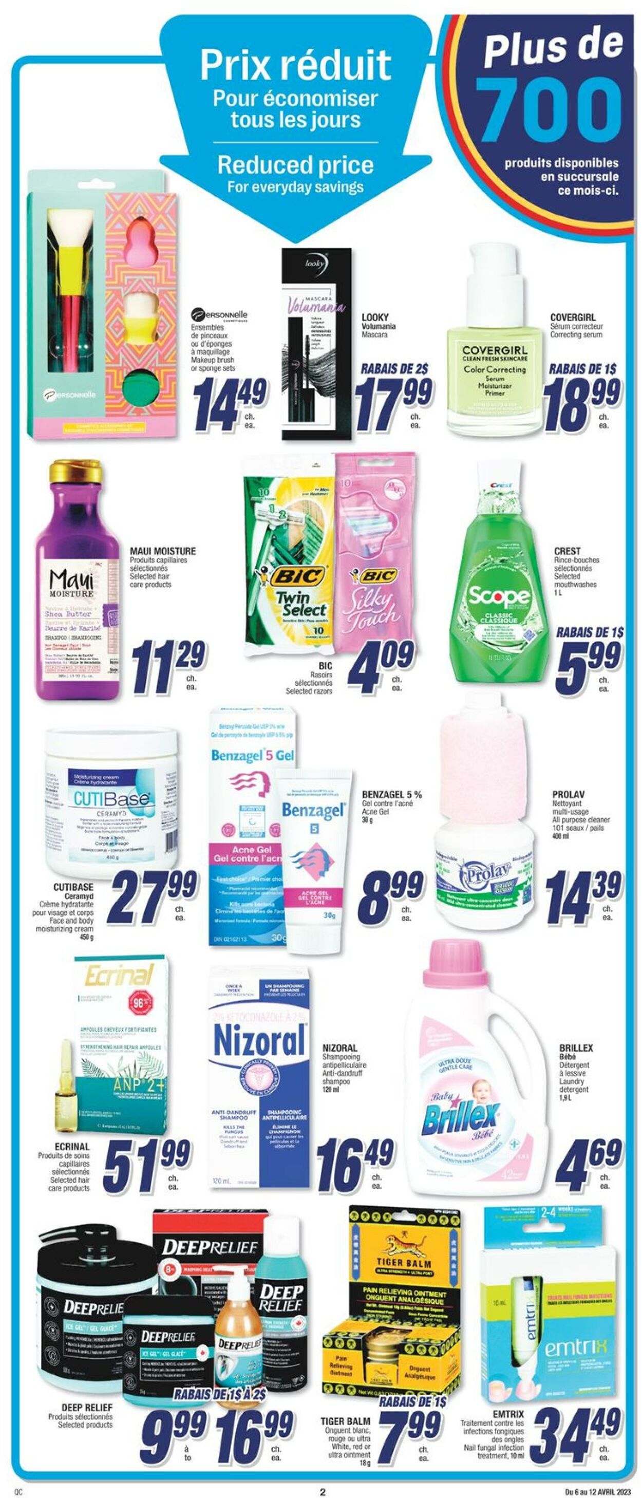 Circulaire Jean Coutu 06.04.2023 - 12.04.2023