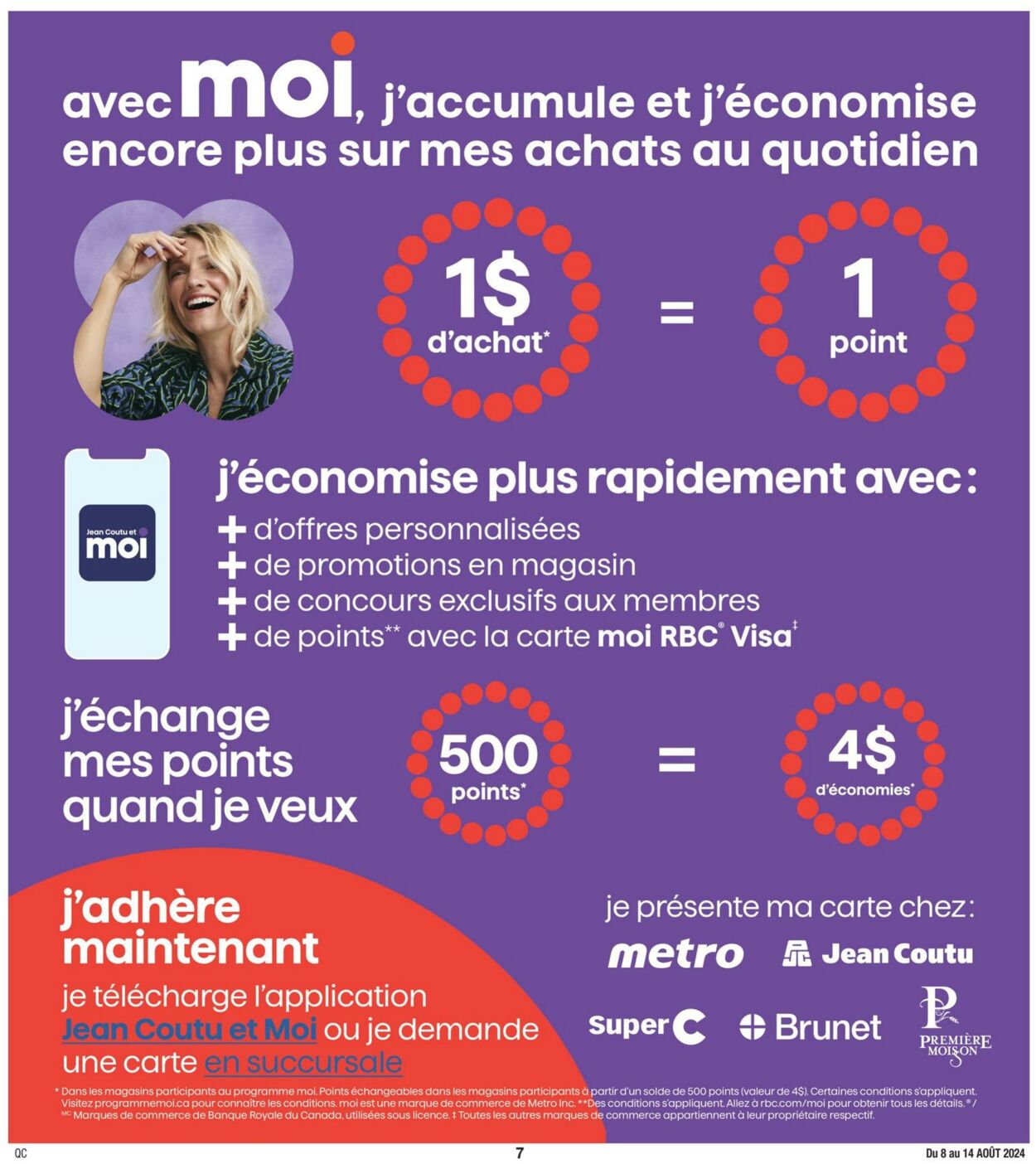 Circulaire Jean Coutu 08.08.2024 - 14.08.2024