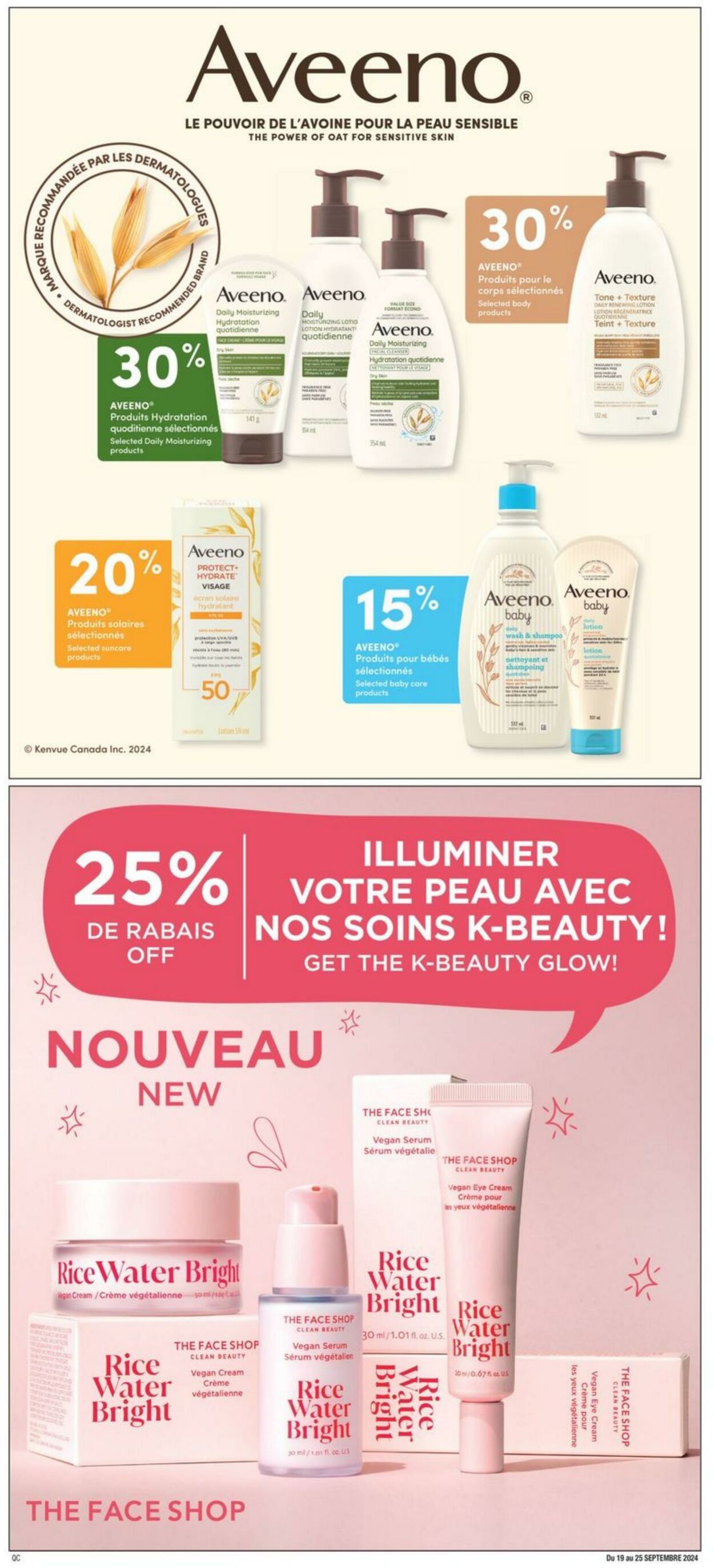 Circulaire Jean Coutu 19.09.2024 - 25.09.2024