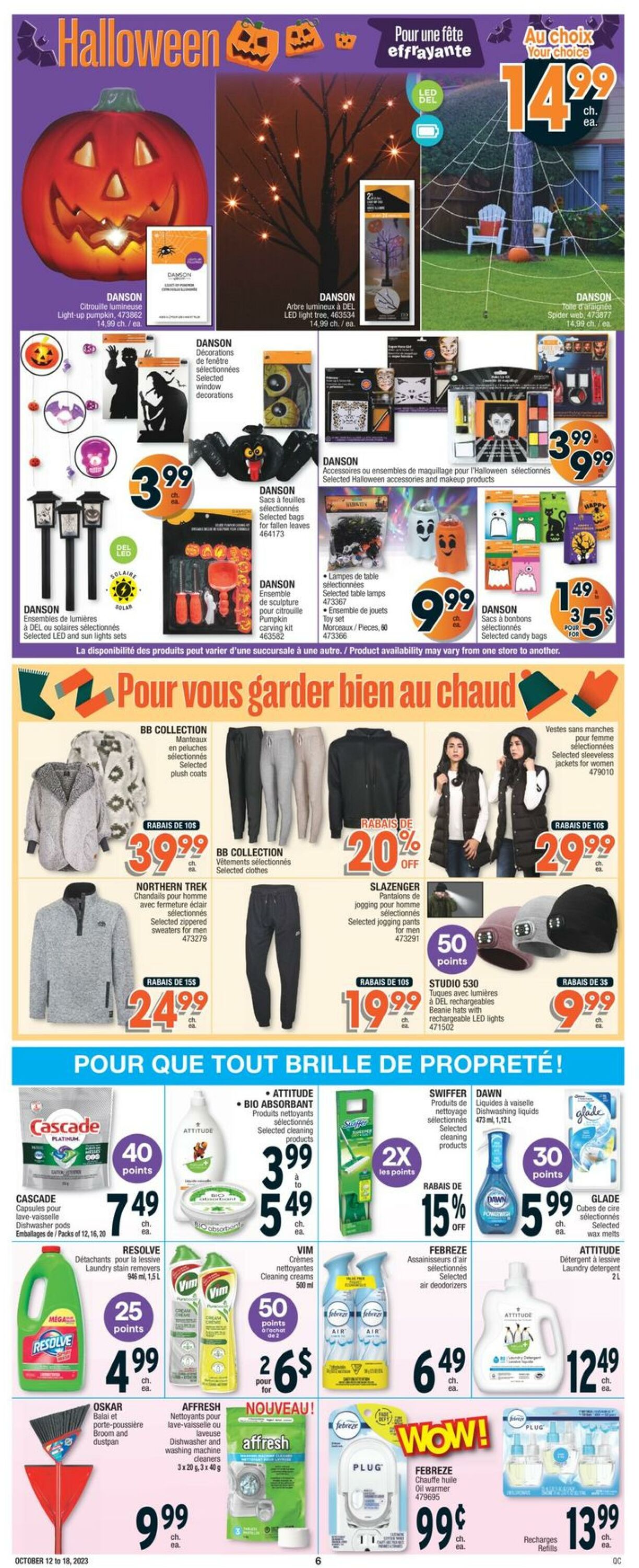 Circulaire Jean Coutu 12.10.2023 - 18.10.2023