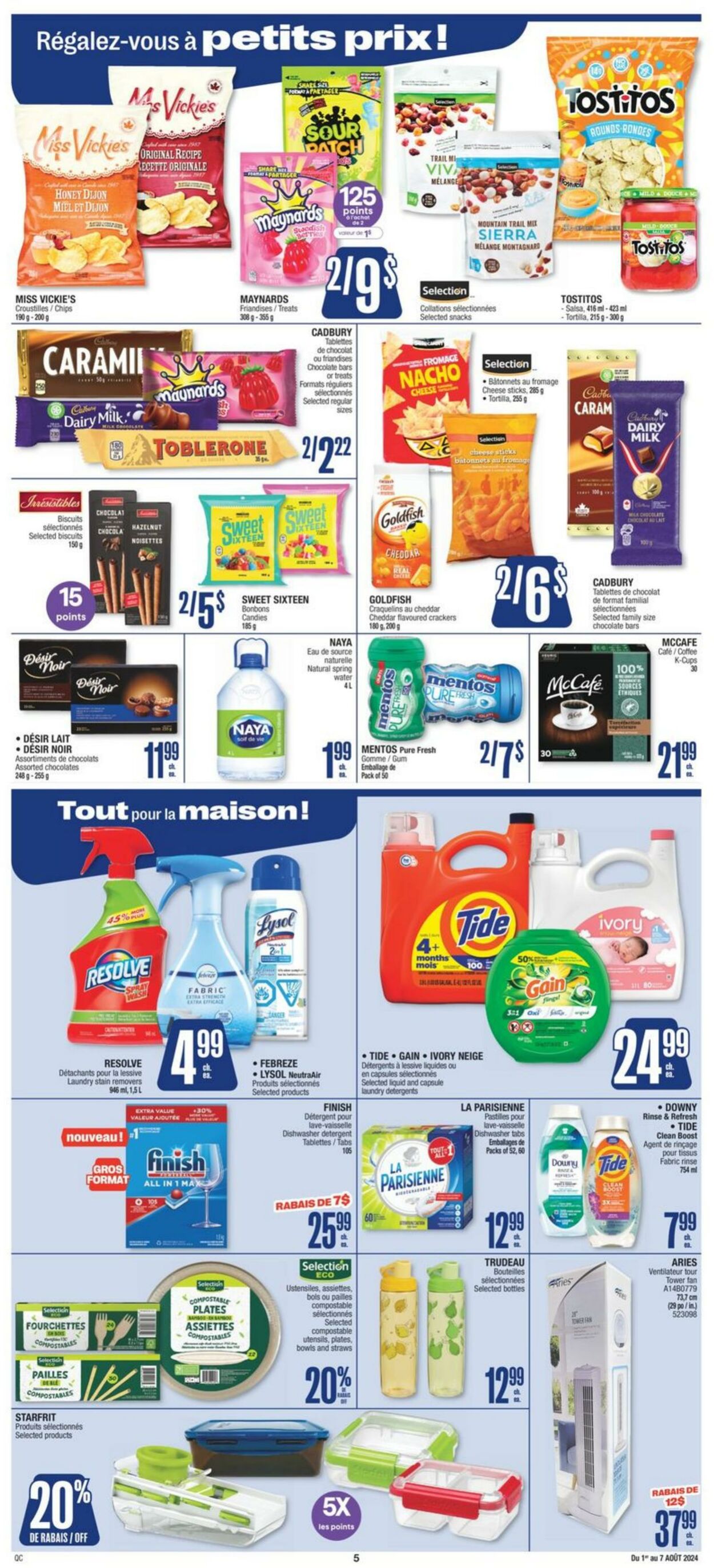 Circulaire Jean Coutu 01.08.2024 - 07.08.2024