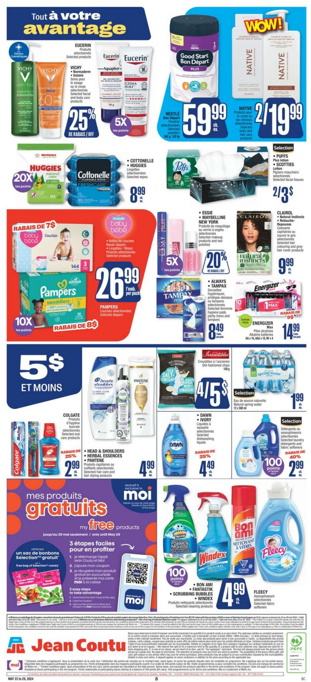 Circulaire Jean Coutu 23.05.2024 - 29.05.2024