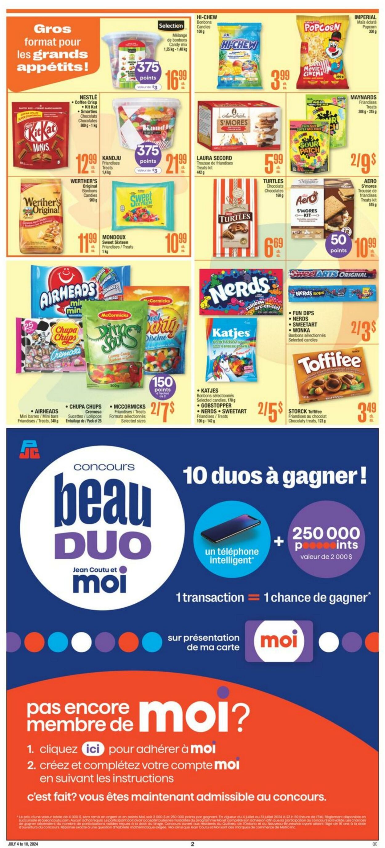 Circulaire Jean Coutu 04.07.2024 - 10.07.2024