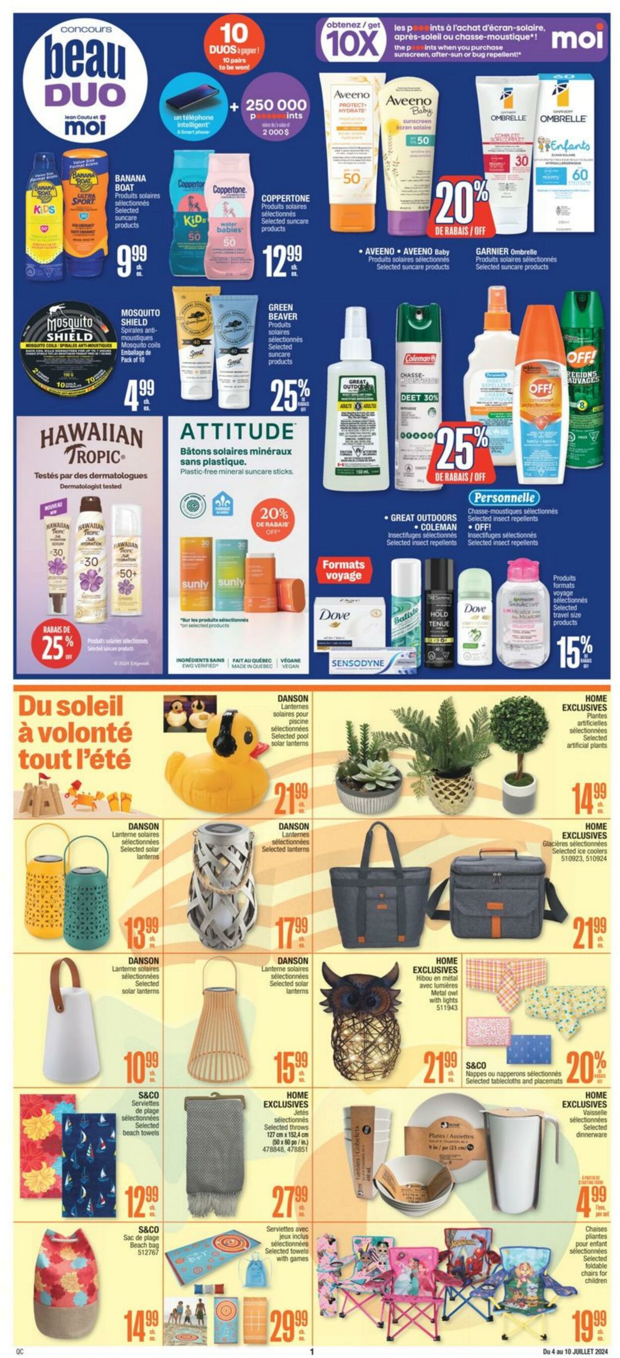 Circulaire Jean Coutu 04.07.2024 - 10.07.2024