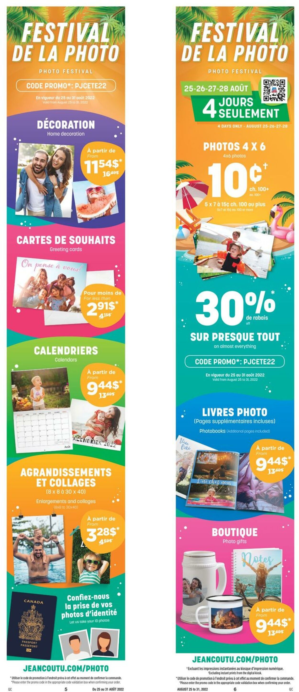 Circulaire Jean Coutu 25.08.2022 - 31.08.2022