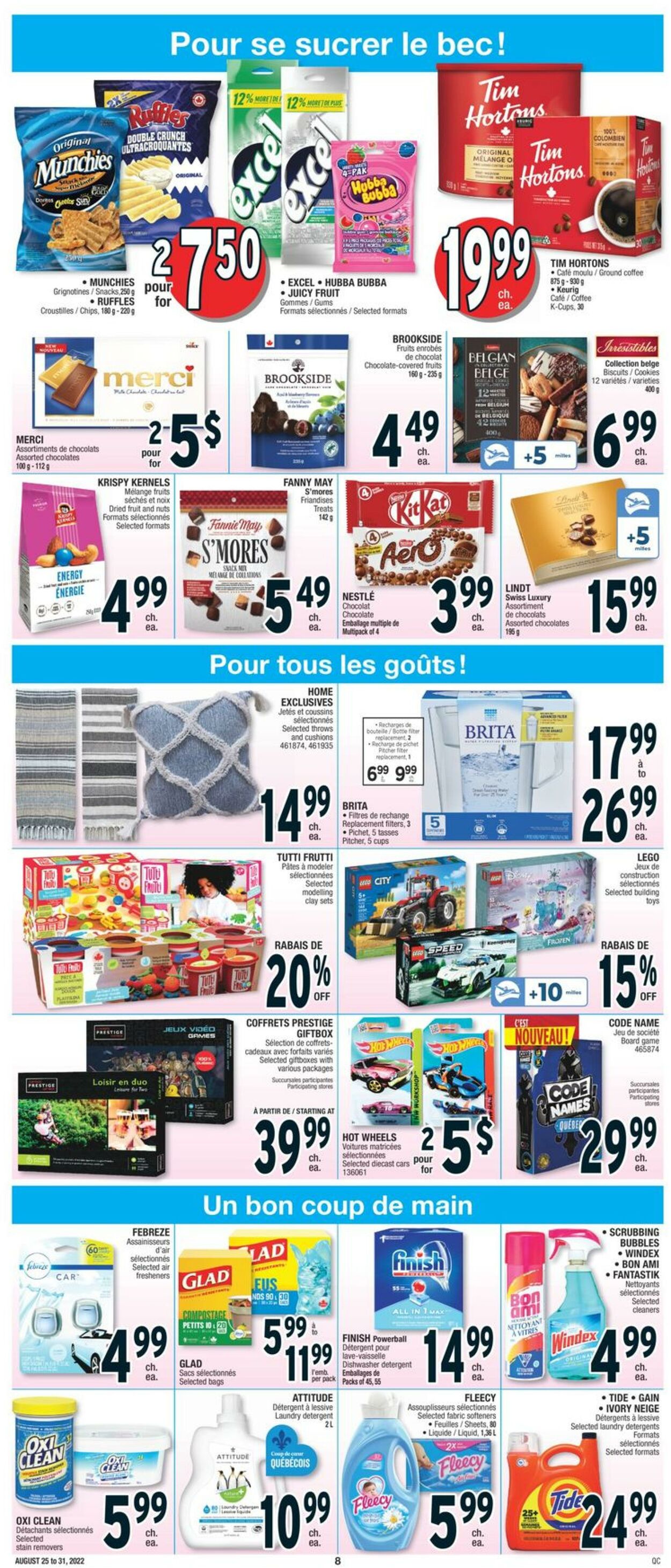 Circulaire Jean Coutu 25.08.2022 - 31.08.2022