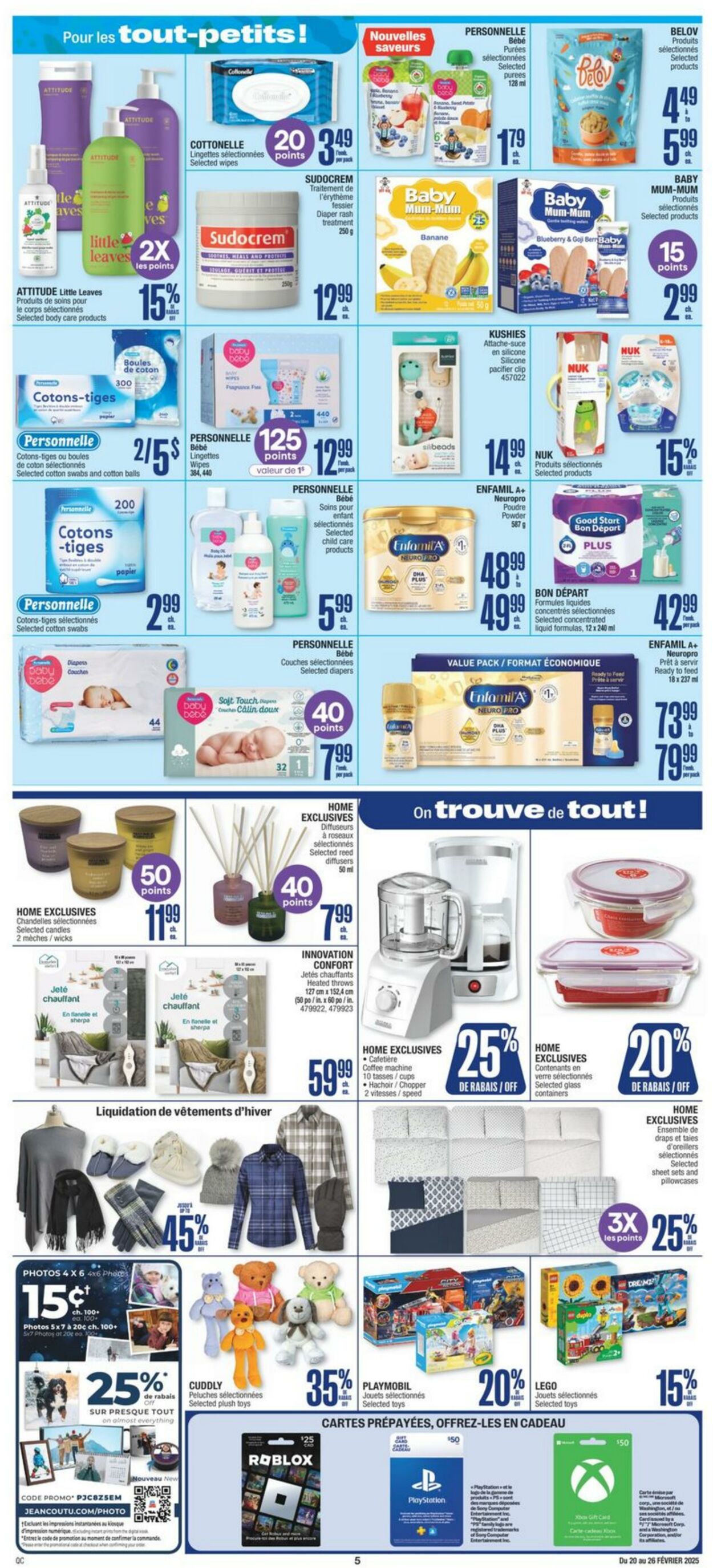 Circulaire Jean Coutu 20.02.2025 - 26.02.2025