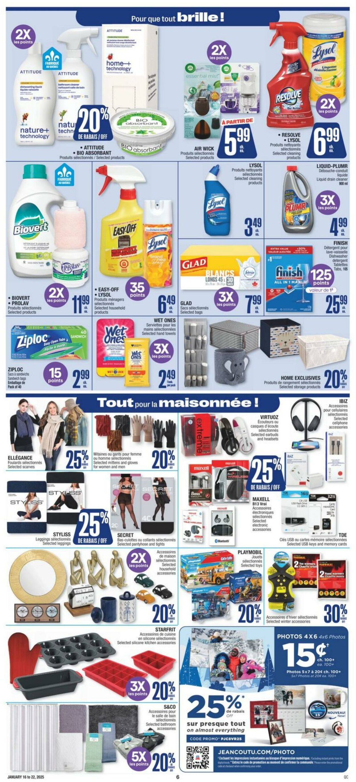 Circulaire Jean Coutu 16.01.2025 - 22.01.2025