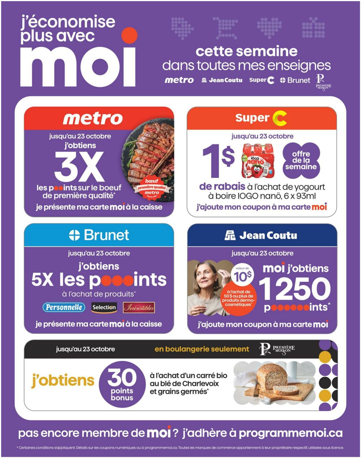 Circulaire Jean Coutu 17.10.2024 - 23.10.2024