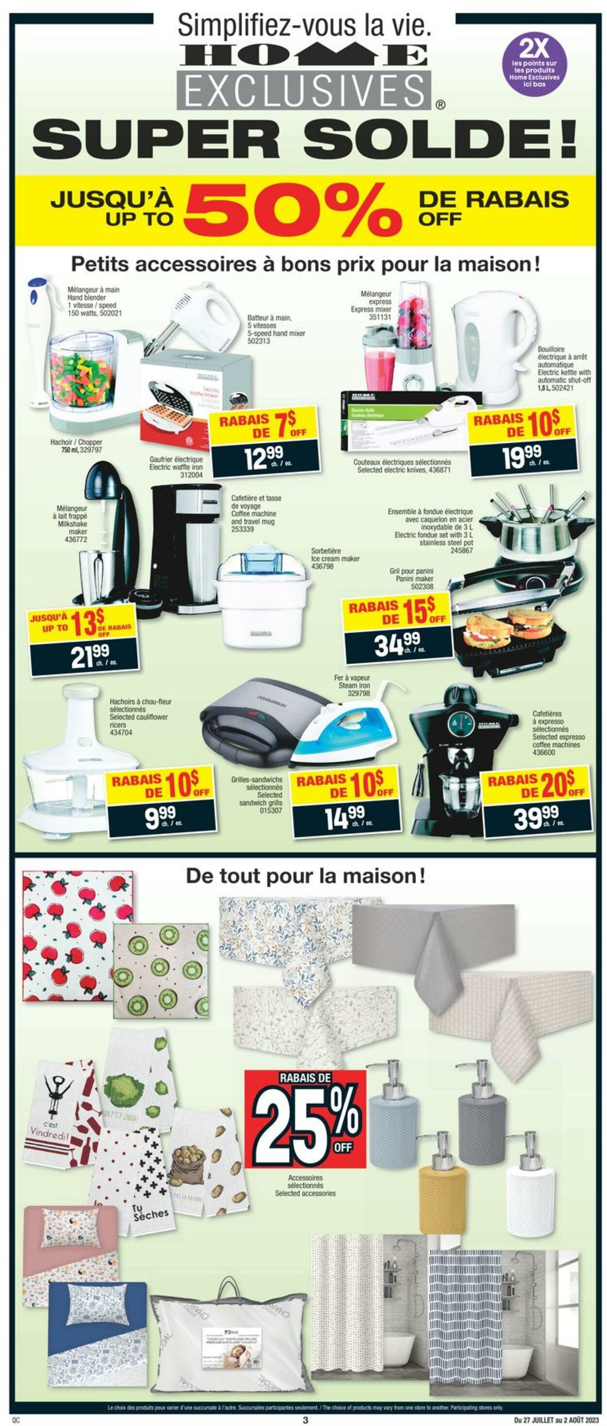 Circulaire Jean Coutu 27.07.2023 - 02.08.2023