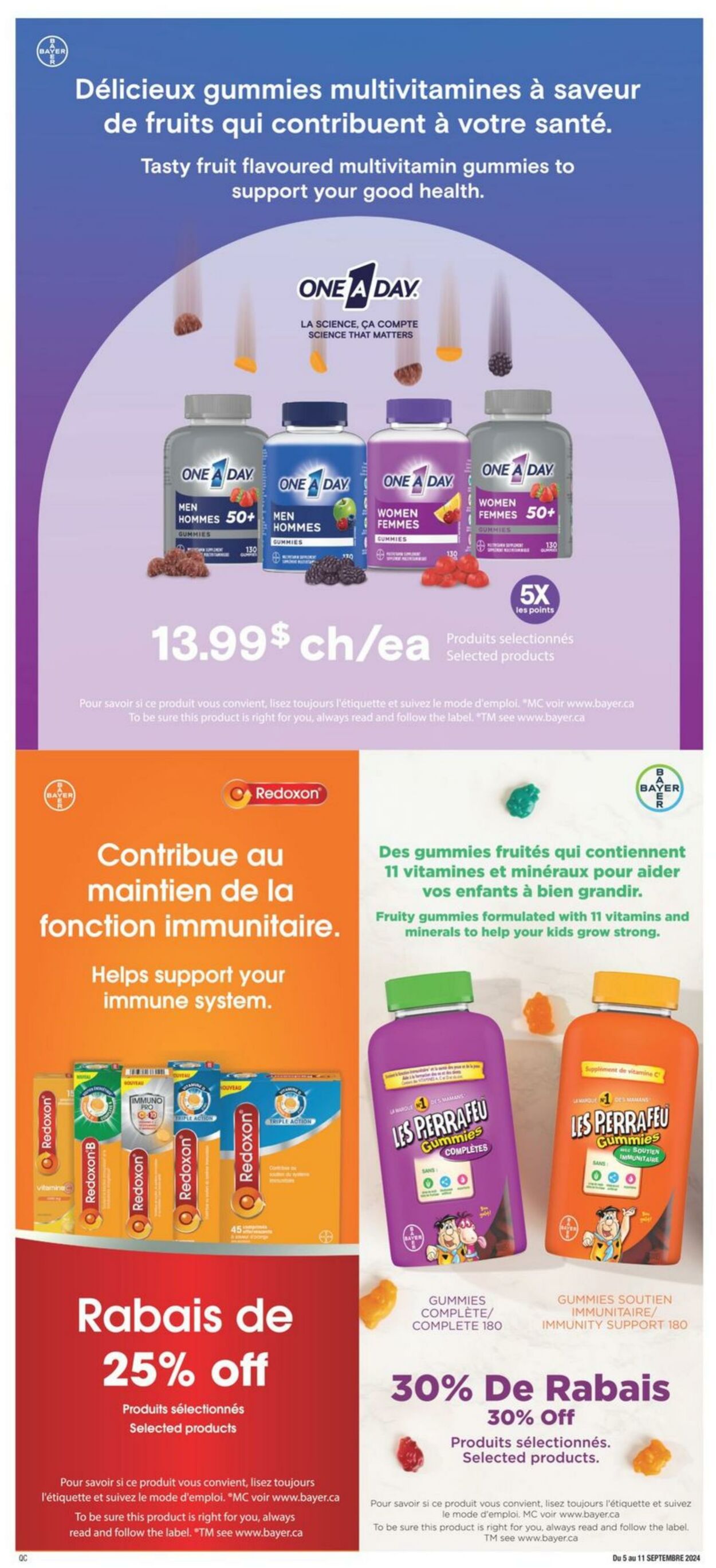 Circulaire Jean Coutu 05.09.2024 - 11.09.2024