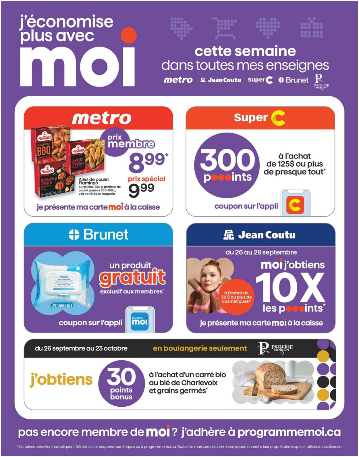 Circulaire Jean Coutu 26.09.2024 - 02.10.2024