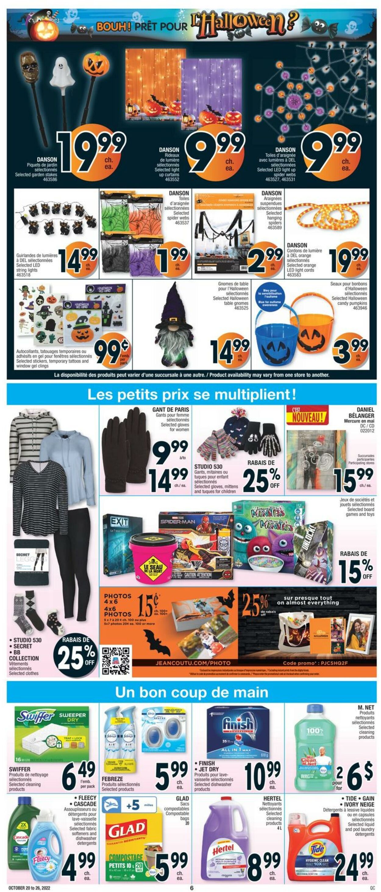 Circulaire Jean Coutu 20.10.2022 - 26.10.2022