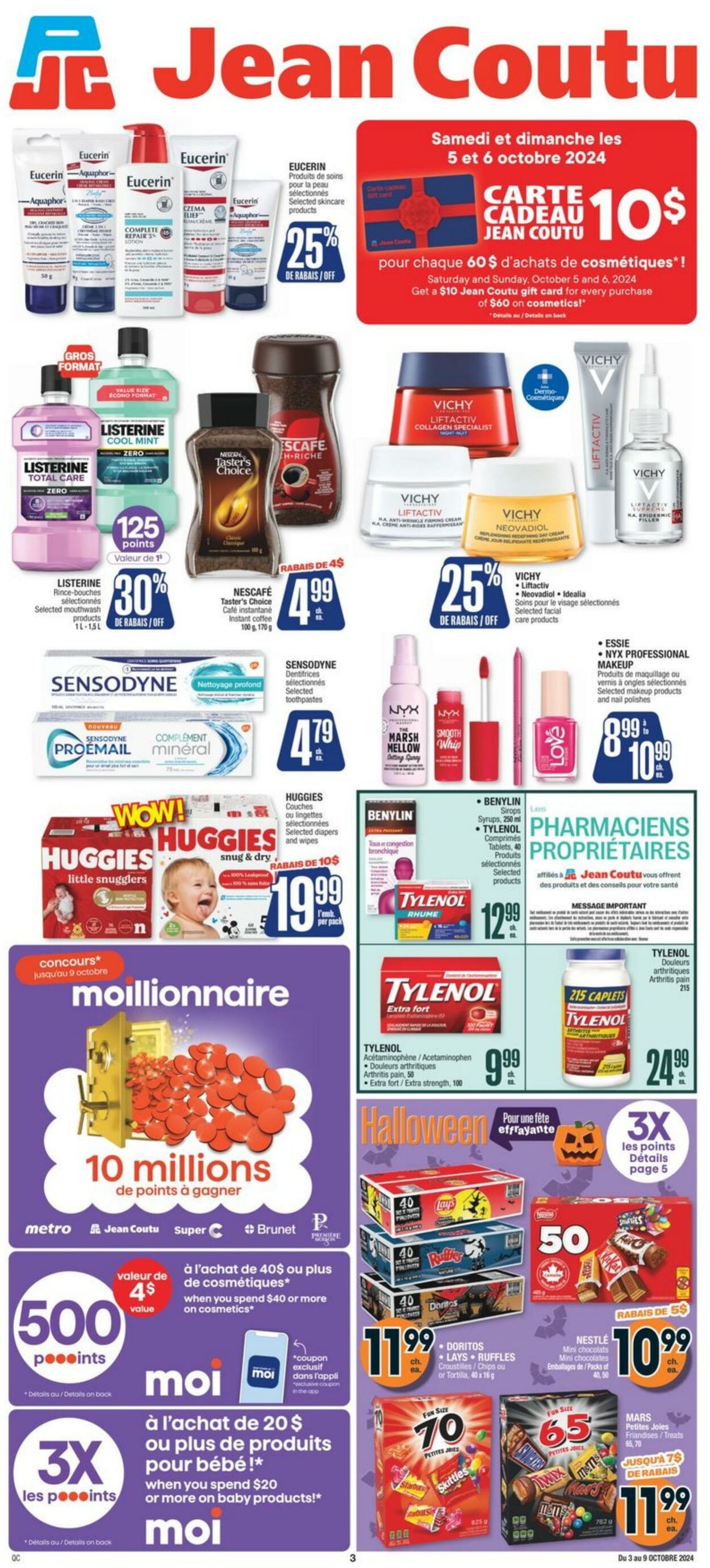 Circulaire Jean Coutu 03.10.2024 - 09.10.2024