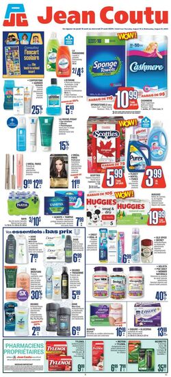 Circulaire Jean Coutu 25.07.2024 - 31.07.2024