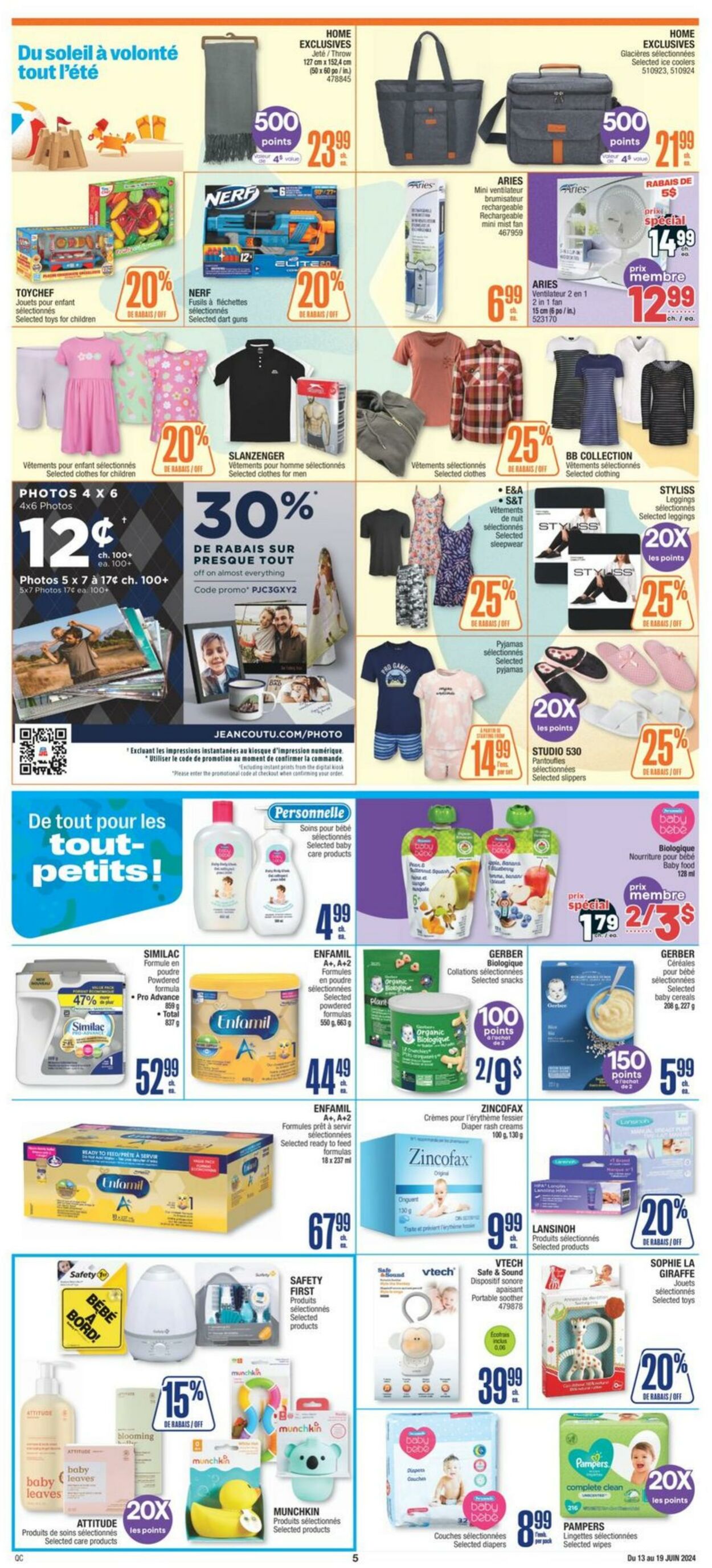 Circulaire Jean Coutu 13.06.2024 - 19.06.2024