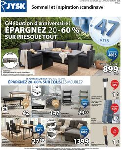 Circulaire JYSK 09.04.2026 - 17.04.2026