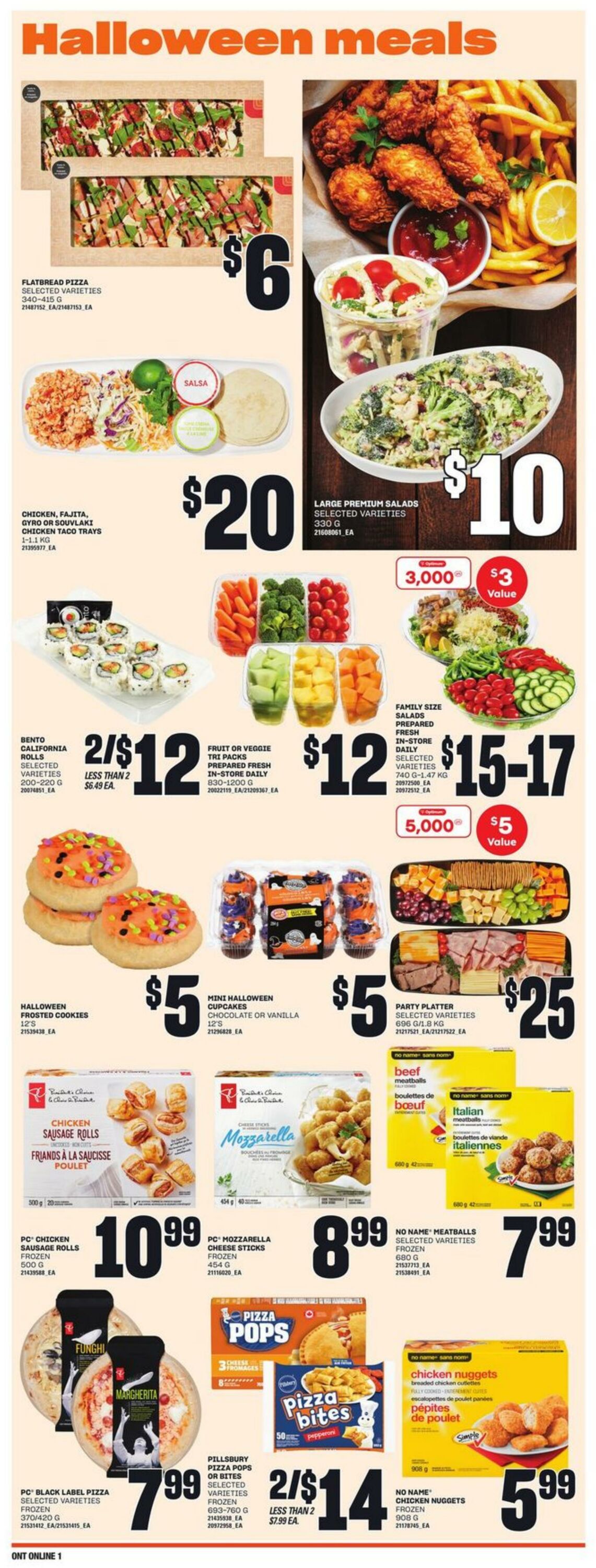 Circulaire Loblaws 24.10.2024 - 30.10.2024