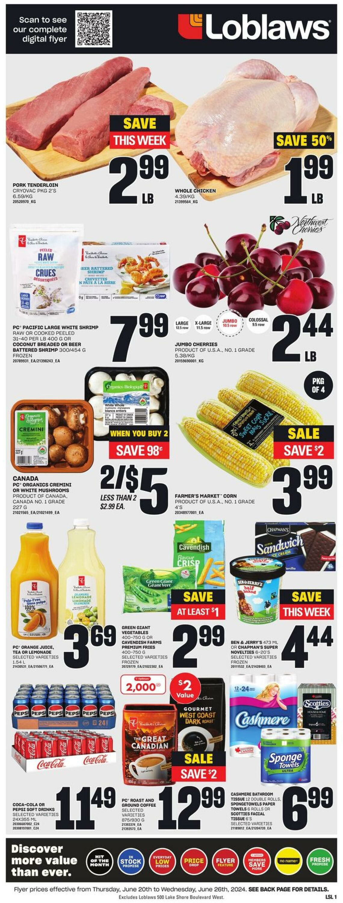 Circulaire Loblaws 20.06.2024 - 26.06.2024