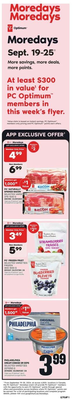 Circulaire Loblaws 01.06.2023 - 05.07.2023