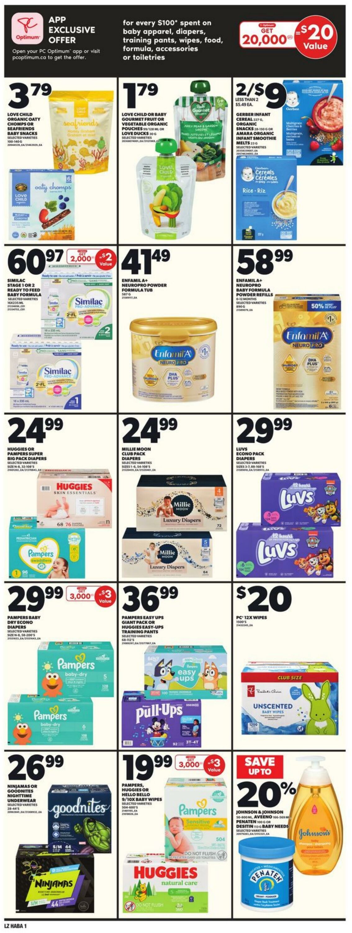 Circulaire Loblaws 16.01.2025 - 22.01.2025