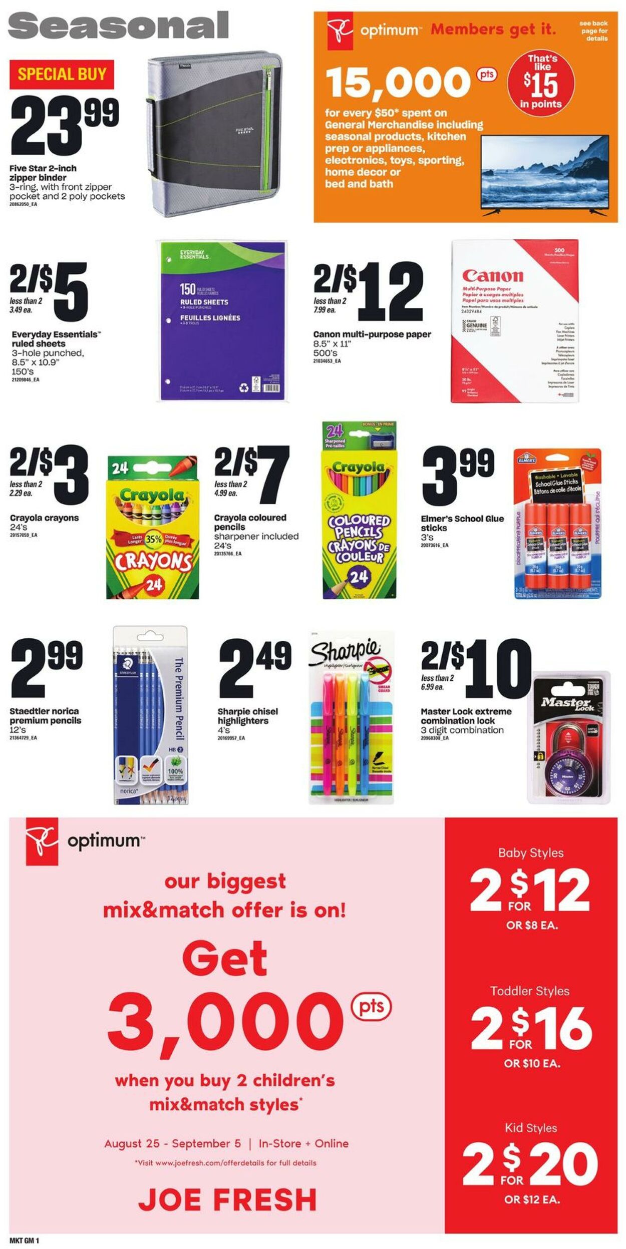 Circulaire Loblaws 25.08.2022 - 31.08.2022