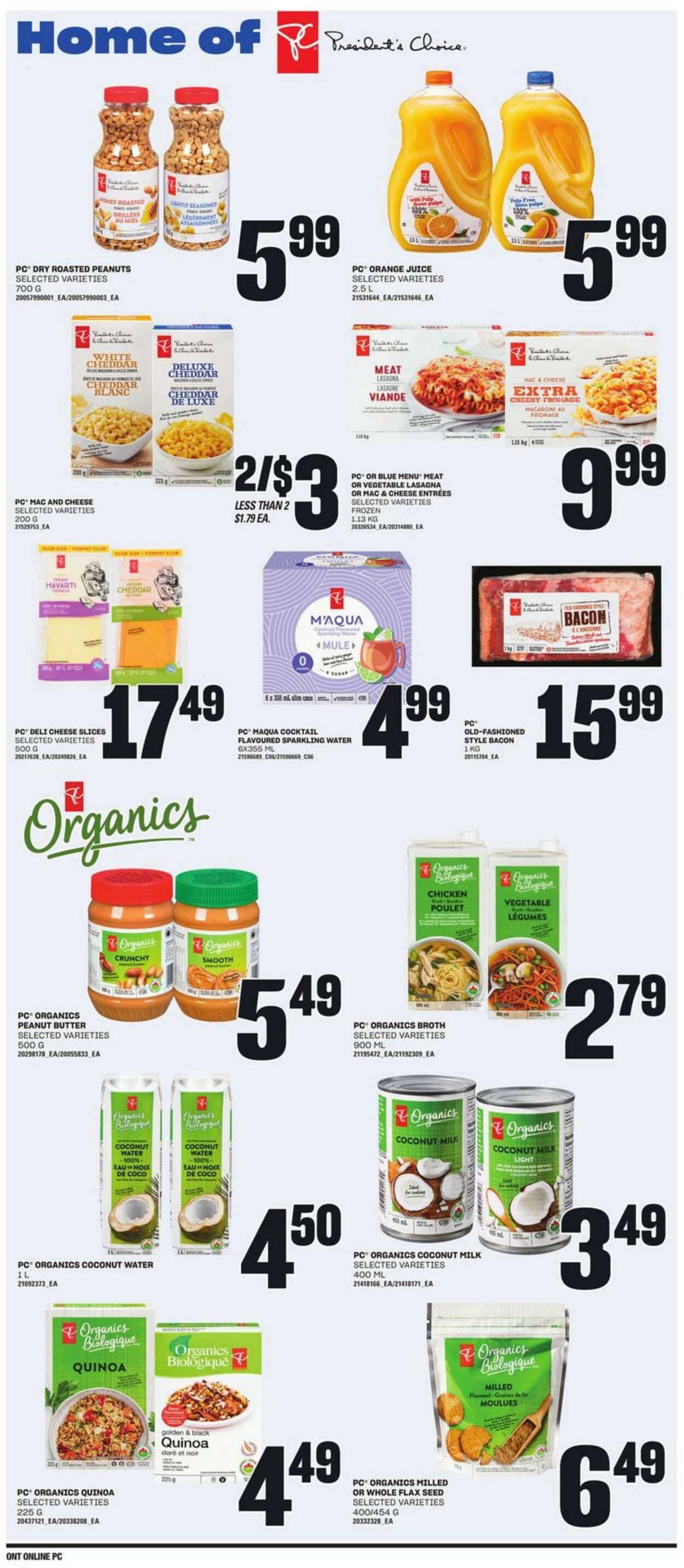 Circulaire Loblaws 29.08.2024 - 04.09.2024