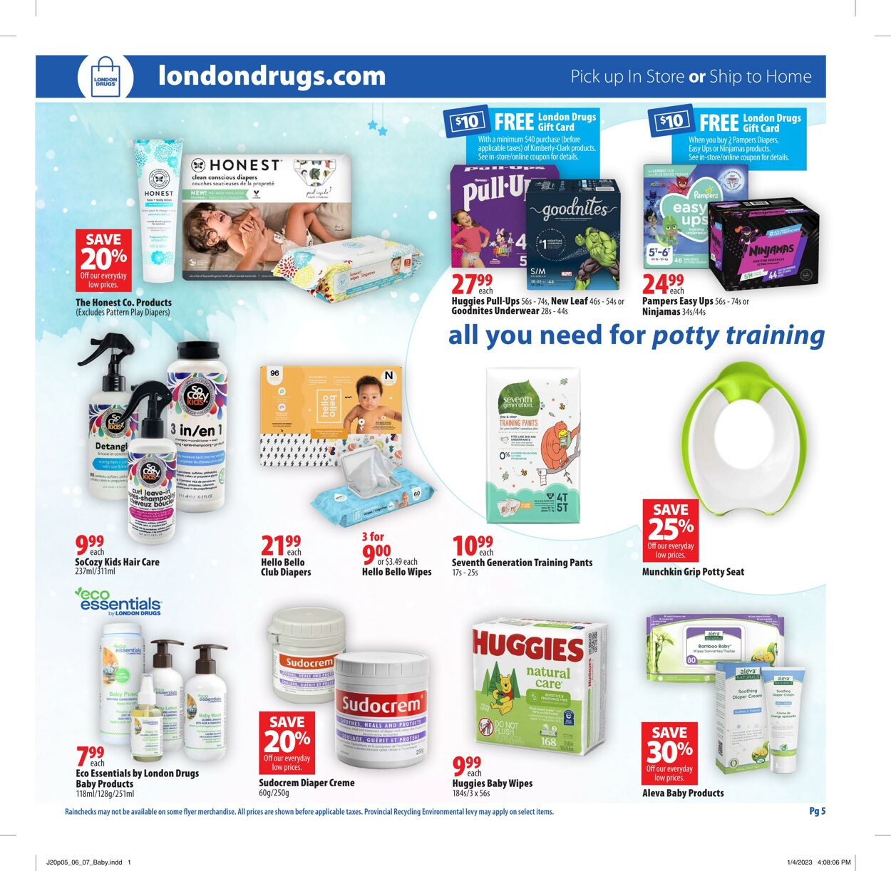 Circulaire London Drugs 20.01.2023 - 15.02.2023