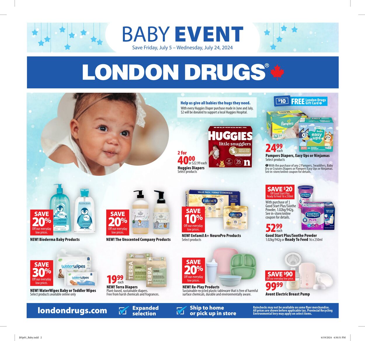 Circulaire London Drugs 05.07.2024 - 24.07.2024