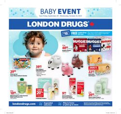 Circulaire London Drugs 29.09.2023 - 25.10.2023