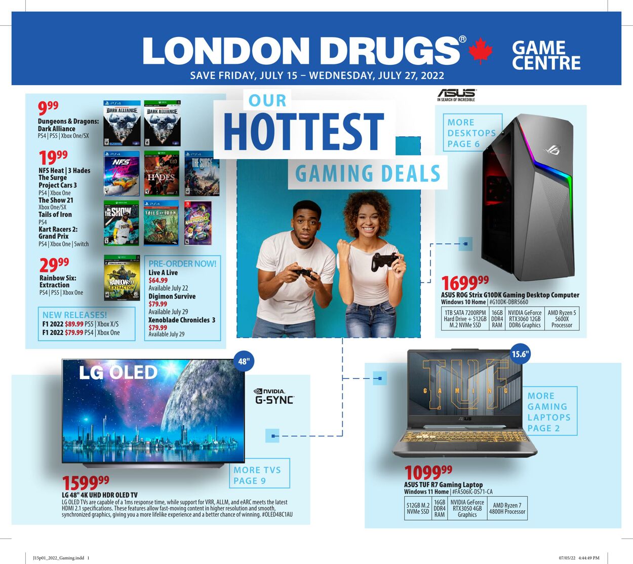 Circulaire London Drugs 15.07.2022 - 27.07.2022
