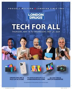 Circulaire London Drugs 16.05.2024 - 29.05.2024