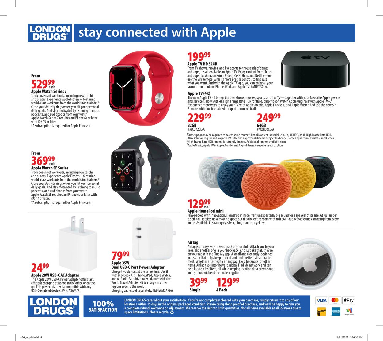 Circulaire London Drugs 26.08.2022 - 31.08.2022